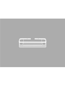 Sanco Shower Baskets Παραλ/μη Θήκη Λευκό ματ 00003-Μ101