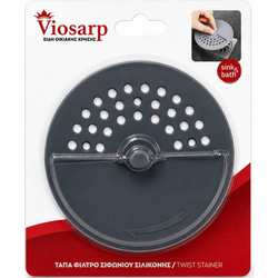 Τάπα Φίλτρο Σιφονιού Σιλικόνης 11cm GP-137 Viosarp 5206753053880