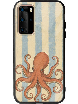 Θήκη Salt & Stripe Collection - The Drift Huawei P40 Pro Groove TPU (Tempered Glass και TPU)