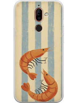 Θήκη Salt & Stripe Collection - The Tide Nokia 7 Plus Flexible TPU (Διάφανη Σιλικόνη)