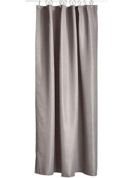 Κουρτίνα Μπάνιου Lux Grey Zone Denmark 180Πx220Y Πολυέστερ