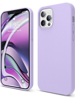 Θήκη Soft Flexible Rubber Apple iphone 12 Pro Max βιολετί
