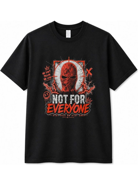 Ghetto Greece Not For Everyone Red Edition T-Shirt