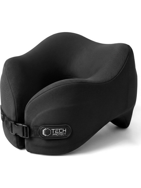 Tech-Protect ComfortRest Travel Pillow - Black