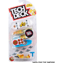 Tech Deck Τροχοσανίδες Διάφορα Σχέδια 4τμχ