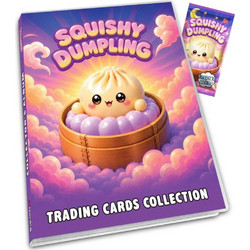 Squishy Dumplings - Album Incl. 1 Foilpack (384-0002)