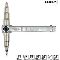 YATO YT-21805 ΚΑΛΙΜΠΡΑ ΠΟΛΥΣΤΡΩΜΑΤΙΚΩΝ ΣΩΛΗΝΩΝ 6-22mm