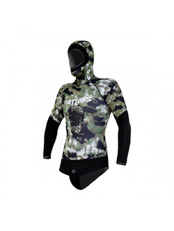 Pathos Medi Camo Σακάκι Κατάδυσης Neoprene με Επιστήθιο για Ψαροντούφεκο 3mm