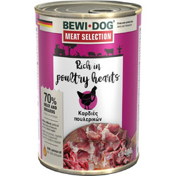 Bewi Dog Meat Selection Poultry Hearts 400gr