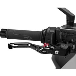Puig Levers 4.0 Evo Μανέτα Φρένου Κοντή Ρυθμιζόμενη black/red | 4130NR