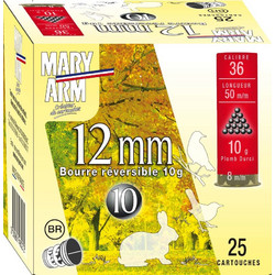 Mary Arm Φυσίγγια Συγκέντρωσης 36Cal 50mm 10gr 25τμχ