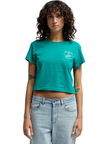 BILLABONG W SURF THE WAVES T-SHIRT - EBJZT00586-GPK0 BLUE