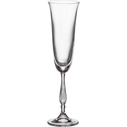 Ποτήρι Σαμπάνιας 190ml Fregata - Crystal Bohemia - 6 ΤΜΧ