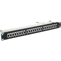 Patch panel 24 θυρων STP CAT6A 1U