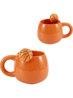I-Total Κούπα Κεραμική Πορτοκαλί ''Basket'' 470ml XL2525K