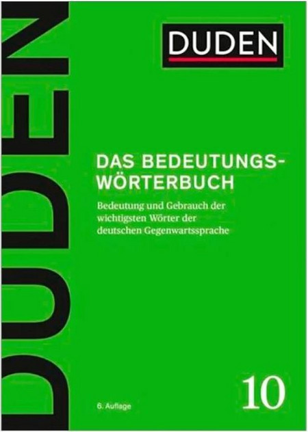 DUDEN 10 DAS BEDEUTUNGSWORTERBUCH - DUDEN - Μαλακό εξώφυλλο