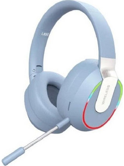 Life Studio L850 Ασύρματο Gaming Headset Over Ear Blue