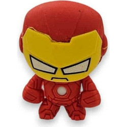 Marvel 3D Γόμα Iron Man Φιγούρα Κόκκινη 25247