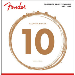 Fender 60XL Σετ 6 Χορδές Ακουστικής Κιθάρας Phosphor Bronze 10-48"