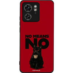 Sonique Men's Edition Θήκη με Σχέδιο «No Means No» (Motorola Edge 40 5G)