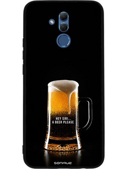 Sonique Men's Edition Back Cover με Σχέδιο «One Beer, Please» (Huawei Mate 20 Lite)