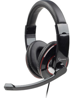 Gembird MHS-001 Gaming Headset Over Ear Black