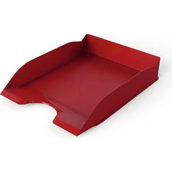 Durable Δίσκος Εγγράφων Πλαστικός Κόκκινος 25.3x33.7x6.3εκ. 1701674080