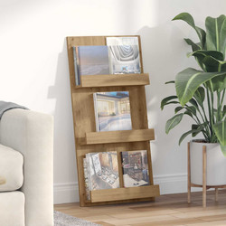 vidaXL Ράφι Περιοδικών Δρύς Sonoma 51x11x102 εκ Επεξεργασμένο Ξύλο - artisan-oak-51-x-11-x-102-εκ-επεξεργασμένο-ξύλο