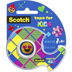Βάση Κολλητικής Ταινίας με Invisible Tape for Kids 19mm x 15m