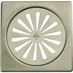 Σχάρα Ασφαλείας Brushed Nickel 12x12 Viospiral