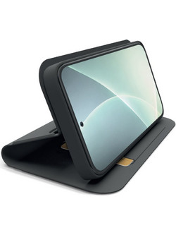 SBS Wallet Smooth Case For Xiaomi 17 With Flip - Black - (TEWALXI17)