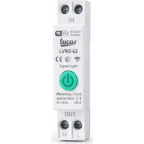 Lucas Smart Wi-Fi Διακόπτης - Χρονοδιακόπτης - Μετρητής Ρεύματος 230V 63A (WFT11)