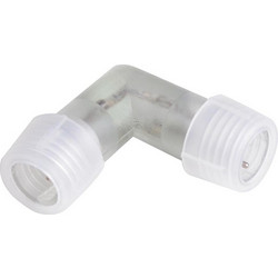 Γωνία L Connector Αδιάβροχος IP68 για Φωτοσωλήνα LED GloboStar 22637