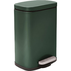 Κάδος Μπάνιου Πεντάλ Spirella Akira Dark Green 5lt