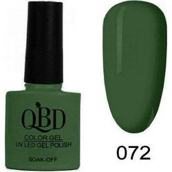 QBD Color Gel 072 Ημιμόνιμο Βερνίκι Νυχιών 10ml