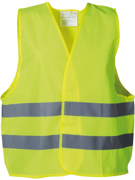 Γιλέκο Ασφαλείας XXL Κίτρινο 120gr με 2xΑντανακλαστικές Λωρίδες 5cm BORMANN BPP7202