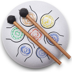 Steel Tongue Happy Drums 7 Chakra - 18cm