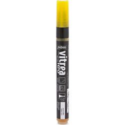 ΜΑΡΚΑΔΟΡΟΣ ΓΥΑΛΙΟΥ ΜΕ ΒΑΣΗ ΤΟ ΝΕΡΟ SUN YELLOW - ΜΥΤΗ 1,2 MM - VITREA