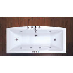 Acrilan Δήλος 190x80 Μπανιέρα Ακρυλική Με Υδρομασάζ