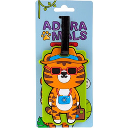 Ετικέτα Αποσκευών Alfie the Tiger Wild PVC Tag Puckator
