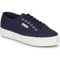 Superga 2730-COTU Γυναικεία Sneakers Flatforms Navy Μπλε S00C3N0-00G