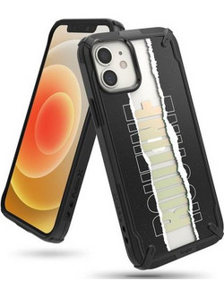 Ringke Fusion X Routine Back Cover Black (iPhone 12 mini)