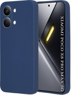 Techsuit SoftFlex Θήκη Xiaomi Poco X8 Pro Max Navy Blue