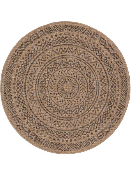 Royal Carpet Στρογγυλό Χαλί 160cm Avanos 8894 Black