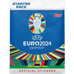 TOPPS EURO 2024 STICKERS STARTER PACK (ALBUM AND STICKERS)