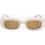 Lanvin LNV629S 102 Γυναικεία Γυαλιά Ηλίου Cat Eye Κοκάλινα Λευκά με Καφέ Polarized Φακό