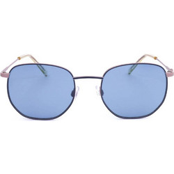 Missoni MMI 0055/S 1ZN Γυναικεία Γυαλιά Ηλίου Τετράγωνα Μεταλλικά Ασημί με Μπλε Polarized Φακό