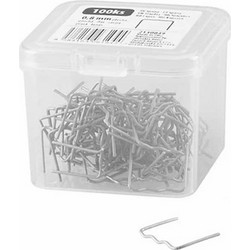 STREND PRO 2130049 κλιπ για πιστόλι συγκόλλησης flat wool 0.8mm 100τεμ