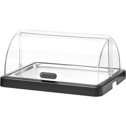 UNIQ ΒΙΤΡΙΝΑ ΨΥΧΟΜΕΝΗ ROLL TOP ABS ΜΑΥΡΗ HENDI c542333