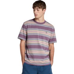 Striped Short Sleeve Tee - ΜΩΒ